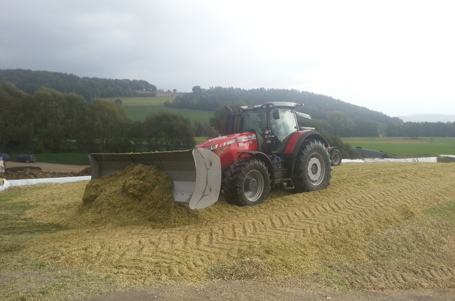 KES KP 3500 - 5000  -  Im Test whrend der Maisernte 2013